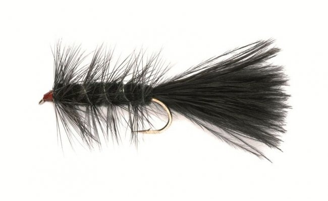 Woolly Bugger Black Weighted Woolly Bugger Black Weighted, vel. 6