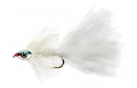 Woolly Bugger White Skullhead Woolly Bugger White Skullhead, vel. 4