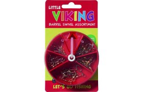 Zatenick sada karabinek pro dti Little Viking Barrel Swivel Assortment Zatenick sada karabinek pro dti Little Viking Barrel Swivel Assortment