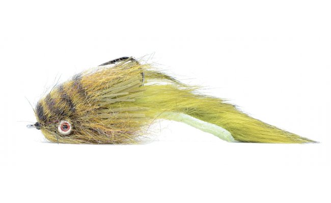 Zonker streamer napodobujc vranku olivov Zonker streamer napodobujc vranku olivov, vel. 2