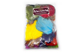 Balen krnch a sedlovch skalp Whitin ... Balen krnch a sedlovch skalp Whiting Fly Tier's Variety Pack