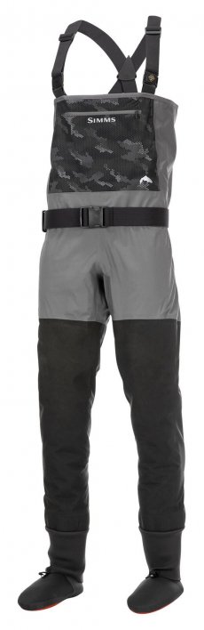 Brodc kalhoty Simms Guide Classic Stockingfoot Carbon