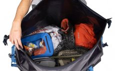 Cestovn taka Simms Dry Creek Duffel L 200L Admiral Blue 