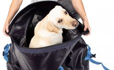 Cestovn taka Simms Dry Creek Duffel L 200L Admiral Blue 