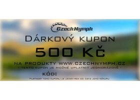 Czechnymph D�rkov� kupon elektronick� Czechnymph D�rkov� kupon elektronick� 500 K�