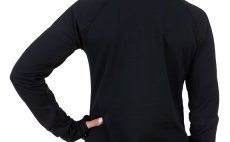 Dmsk mikina Simms Heavyweight Baselayer Hoody Black