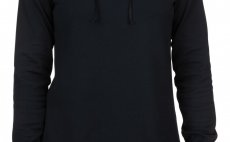 Dmsk mikina Simms Heavyweight Baselayer Hoody Black
