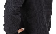 D�msk� mikina Simms Rivershed Sweater Black
