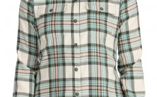 D�msk� ryb��sk� ko�ile Simms Santee Flannel Seafoam Camp Plaid