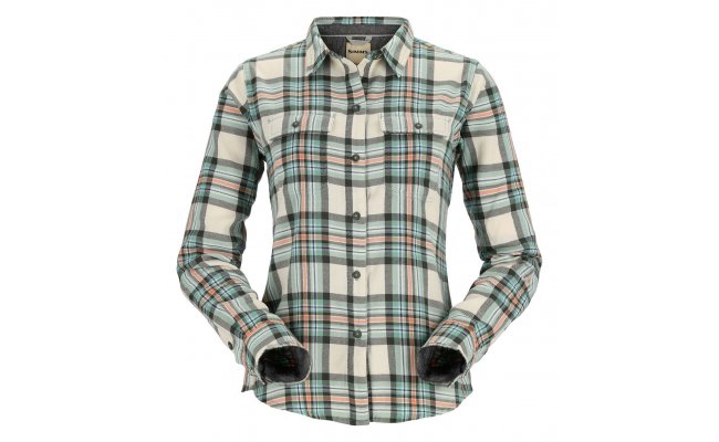 D�msk� ryb��sk� ko�ile Simms Santee Flannel Seafoam Camp Plaid D�msk� ryb��sk� ko�ile Simms Santee Flannel Seafoam Camp Plaid XS