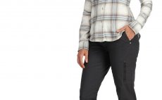 Dmsk rybsk koile Simms Santee Flannel Soft Rose Camp Plaid