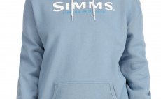 Dmsk rybsk mikina Simms Logo Hoody Cornflower Heather 