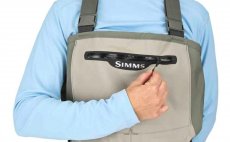 Dmsk brodc kalhoty Simms Freestone Stockingfoot Striker Grey