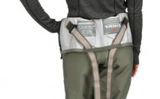 Dmsk brodc kalhoty Simms Freestone Z Stockingfoot Striker Grey