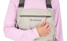 Dmsk brodc kalhoty Simms Tributary Stockingfoot Platinum