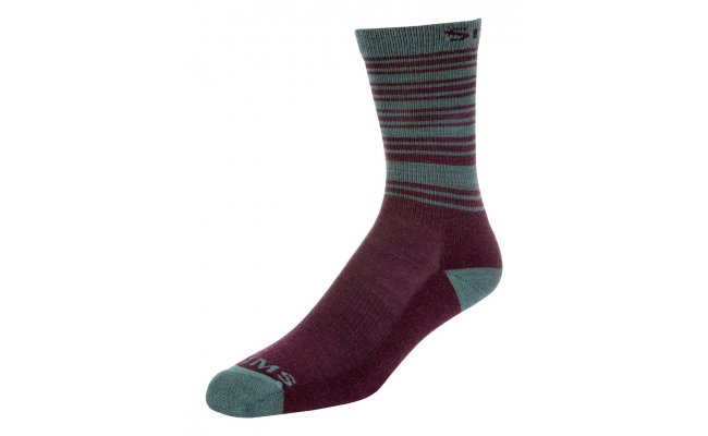 Dmsk ponoky Simms Merino Lightweight Hiker Sock Garnet Dmsk ponoky Simms Merino Lightweight Hiker Sock Garnet S