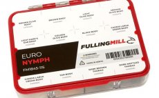 Dubbingov box Fulling Mill Euro Nymph Dubbing Selection - Mix 12 barev