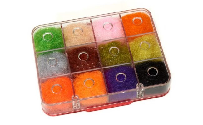 Dubbingov box Fulling Mill Tactical SF Dubbing Selection Dubbingov box Fulling Mill Tactical SF Dubbing Selection - Mix 12 barev