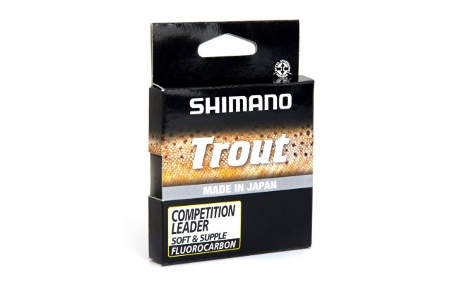 Fluorocarbonov� n�vazcov� vlasec Shimano Trout Competition Fluoro 50 m Fluorocarbonov� n�vazcov� vlasec Shimano Trout Competition Fluoro 50 m; 0,120 mm; 1,05 kg; �ed�