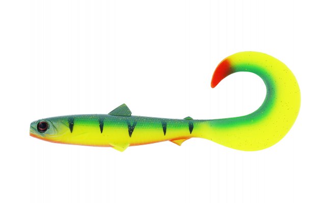 Gumov rybiky Westin BullTeez Curltail Tiger Perch Gumov rybiky Westin BullTeez Curltail Tiger Perch - 3 g; 8 cm