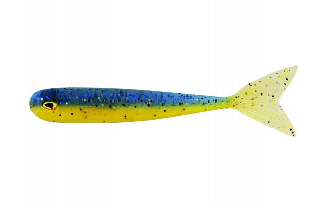 Gumov rybiky Westin MegaTeez V-Tail Blue N' Yellow Gumov rybiky Westin MegaTeez V-Tail Blue N' Yellow - 1 g; 5 cm