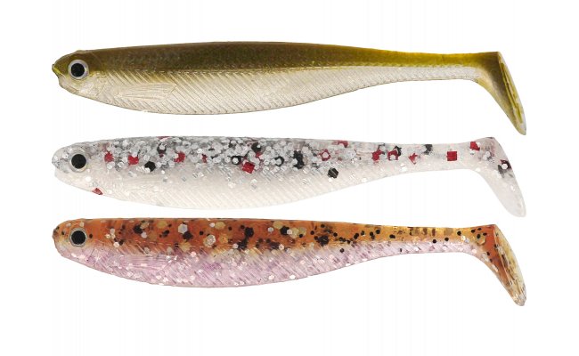 Gumov rybiky Westin ShadTeez Slim Floating Clear Water Mix 23 Gumov rybiky Westin ShadTeez Slim Floating Clear Water Mix 23 - 1 g; 4,7 cm