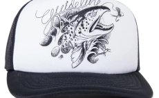 Kšiltovka Guideline Angry Trout Retro Trucker Black