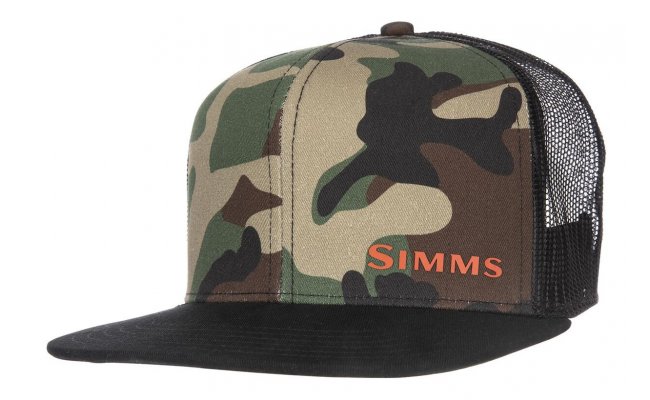 K�iltovka Simms CX Flat Brim Cap Woodland Camo K�iltovka Simms CX Flat Brim Cap Woodland Camo