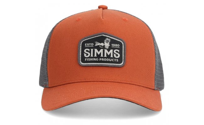 K�iltovka Simms Double Haul Trucker Cap Simms Orange K�iltovka Simms Double Haul Trucker Cap Simms Orange