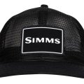 Kšiltovka Simms Mesh All-Over Trucker Black