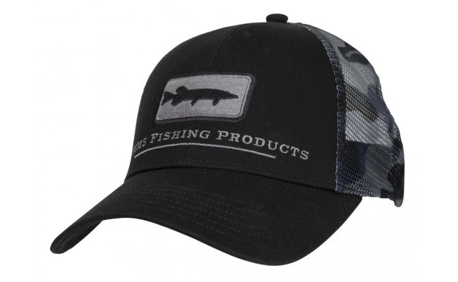 Kiltovka Simms Musky Icon Trucker Woodland Camo Storm Kiltovka Simms Musky Icon Trucker Woodland Camo Storm