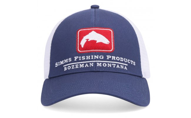 K�iltovka Simms Trout Icon Trucker Cap Americana K�iltovka Simms Trout Icon Trucker Cap Americana