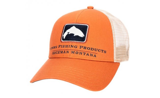 Kiltovka Simms Trout Icon Trucker Orange Kiltovka Simms Trout Icon Trucker Orange