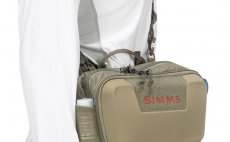 Mukask ledvinka Simms Flyweight Large Pod Tan