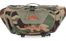 Mu�ka�sk� ledvinka Simms Tributary Hip Pack Woodland Camo