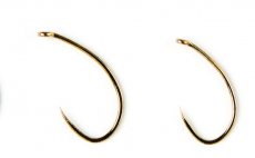 Mukask hek bleivcov Fulling Mill Czech Nymph Hook BL bronzov