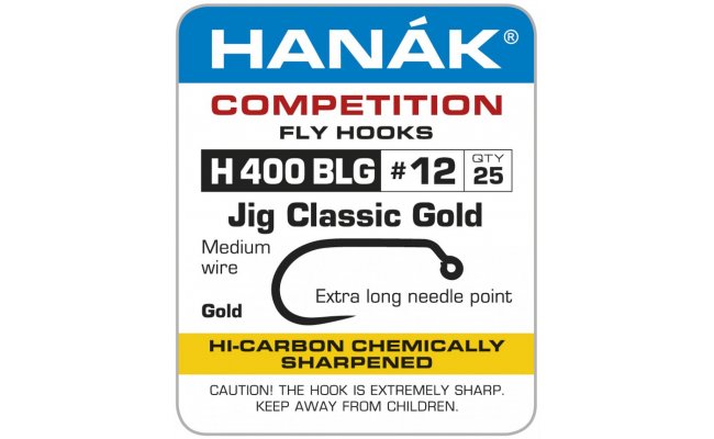 Mukask hek jigov Hank Competition Classic Gold (H400BLG) Mukask hek Hank Competition jigov Classic Gold . 10, 25 ks (H400BLG)