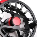 Muškařský naviják Leichi Saltwater FMD Black & Red