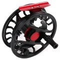 Muškařský naviják Leichi Saltwater FMD Black & Red