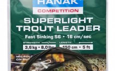 Mu�ka�sk� n�vazec Han�k Competition Superlight Trout 1,5 m - Pot�piv� S6, �ern�