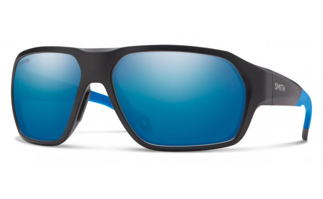 Polariza�n� br�le Smith Optics Deckboss Matte Black/Blue Polar Blue Mirror Polariza�n� br�le Smith Optics Deckboss Matte Black/Blue Polar Blue Mirror