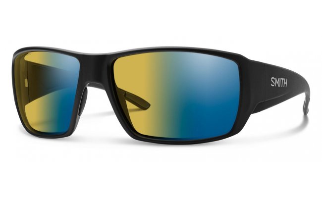 Polarizan brle Smith Optics Guide's Choice Matte Black Polarchromic Yellow Blue Mirror Polarizan brle Smith Optics Guide's Choice Matte Black Polarchromic Yellow Blue Mirror