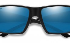 Polarizan brle Smith Optics Guide's Choice XL Matte Black Polar Blue Mirror