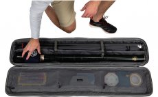 Pouzdro na mukask vybaven Simms GTS Spey Vault Carbon