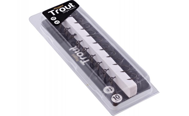 Pvlaov hky Westin Rigged Trout - Single Hooks Black Pvlaov hky Westin Rigged Trout - Single Hooks Black - #3; 10 ks