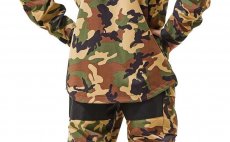 Ryb��sk� bunda Simms CX Jacket Woodland Camo