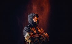 Ryb��sk� bunda Simms CX Jacket Woodland Camo