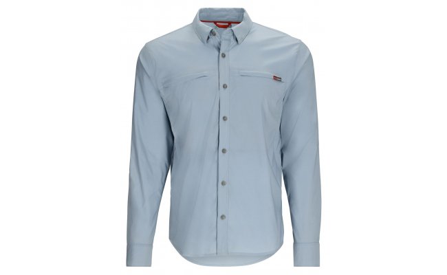 Rybsk koile Simms BugStopper Shirt Plaid Steel Blue Rybsk koile Simms BugStopper Shirt Plaid Steel Blue S
