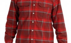 Ryb��sk� ko�ile Simms Coldweather Cutty Red Asym Ombre Plaid