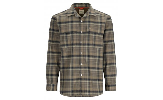 Rybsk koile Simms ColdWeather Hickory Asym Ombre Plaid Rybsk koile Simms ColdWeather Hickory Asym Ombre Plaid S